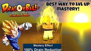 The Best Way To Master Any Form 100 Drain Reduction Dragon Ball Online Generations - dbog roblox discord